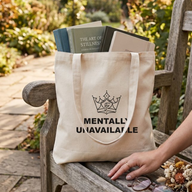 Mentalt Otillgänglig Canvasväska Tygkasse (Skapare uppladdad)