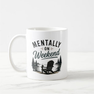 Mentalt på Helg Relax Mode Livsstil Kaffemugg