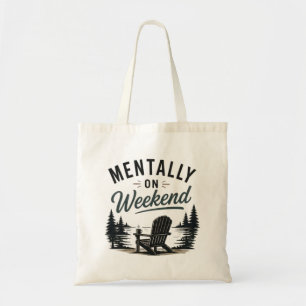 Mentalt på Helg Relax Mode Livsstil Tygkasse