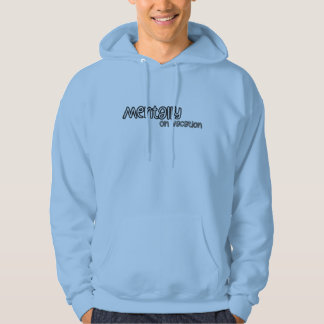Mentalt På Semester – Minimalt Roligt Psykisk Häls Hoodie