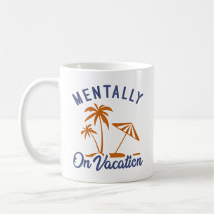 Mentalt vid vaccination kaffemugg