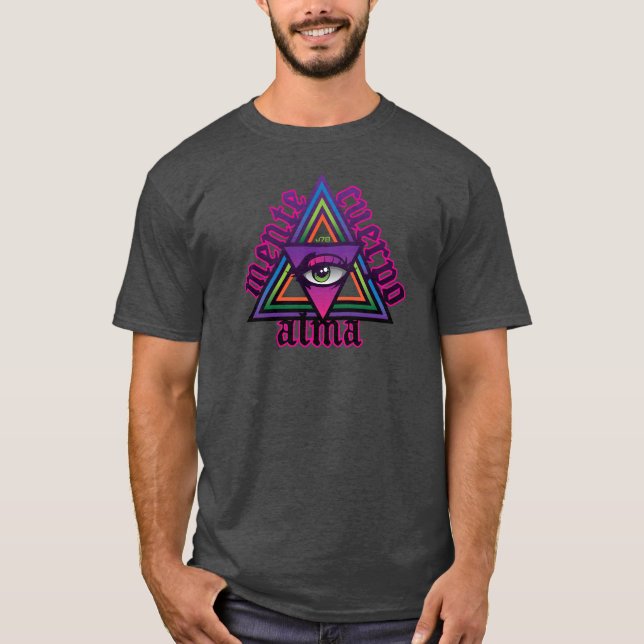 Mente Cuerpo Alma (Body Mind Soul) Mystic Öga Tee (Framsida)