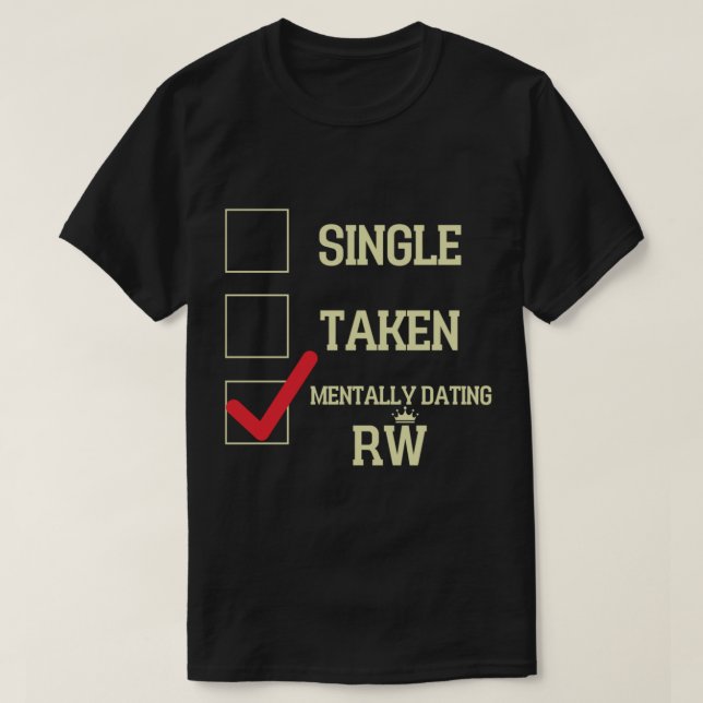 Menter Dating Robbie Williams T Shirt (Design framsida)