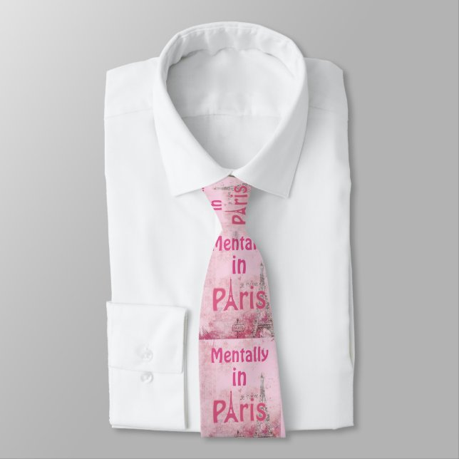 Menter i Paris Necktie Slips (Bunden)