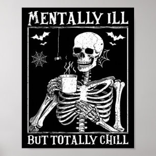 Menter Ill, men totalt Chill Halloween Costume S Poster