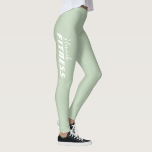 Menthe Grön Dans Fitness Träning Gym Yoga Leggings