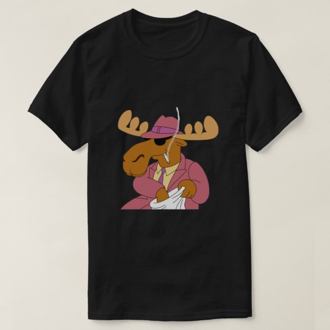 Menthol Moose Classic T Shirt (Design framsida)