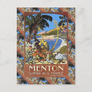 Menton, Le perle de la Frankrike Vykort