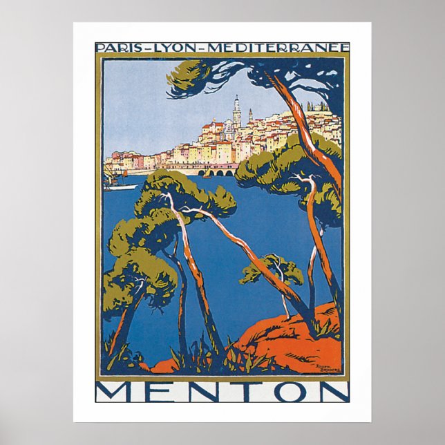 Menton Poster (Framsidan)