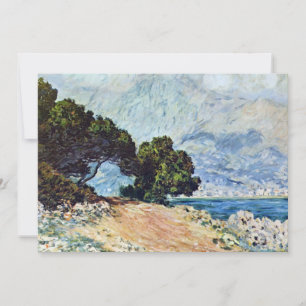 Menton sedd från Cap Martin av Claude Monet