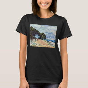 Menton Seen från Cap Martin av Claude Monet T-shirt
