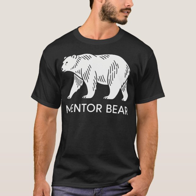 Mentor Bear Isbjörn T Shirt (Framsida)