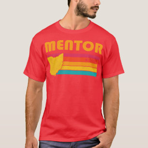 Mentor Ohio Vintage Distress Souvenir T Shirt