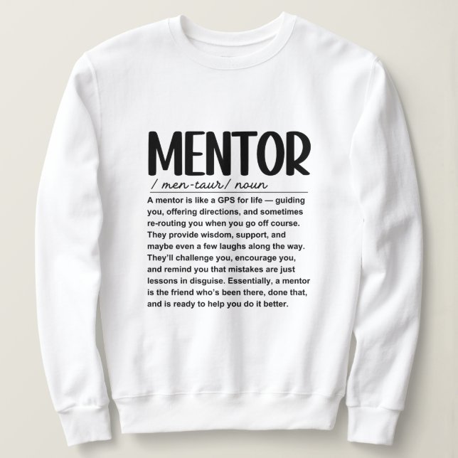 Mentor T Shirt (Design framsida)