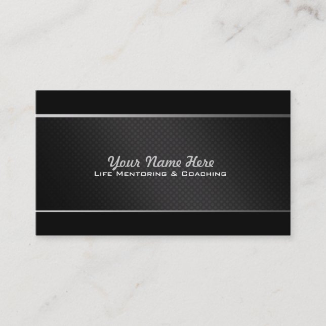 Mentoring- och coachningvisitkortar visitkort (Framsida)