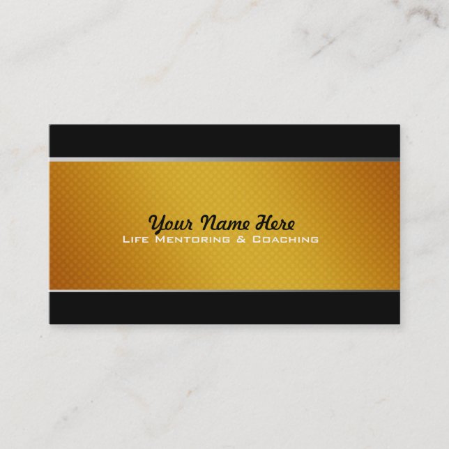 Mentoring- och coachningvisitkortar visitkort (Framsida)