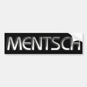 Mentsch Bildekal