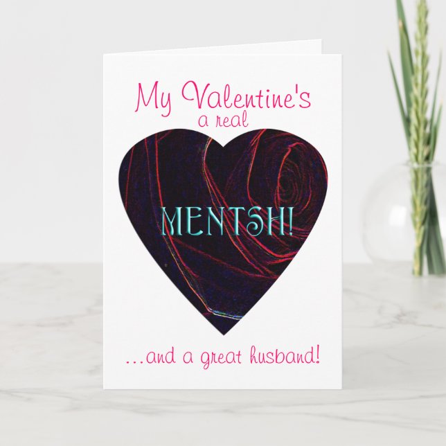 MENTSH-Valentine/Make Helgkort (Framsida)
