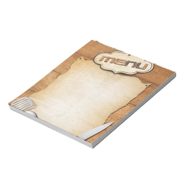 Menù Anteckningsblock (Roterad)