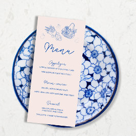 Menu av Möhippan Hand plockade Meny