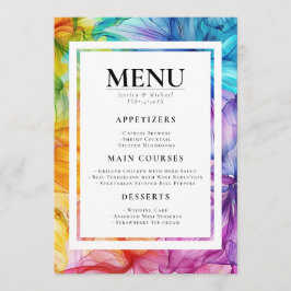 MENU + DRINKS Etheral Bloom Meny