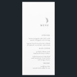 Menu för Modern Black and White Olive Gren Bröllop Meny<br><div class="desc">Det här är en modern vit och svart bröllop-meny,  som kommer att tillföra Bröllopsfesten lite elegans. All text är redigerbar,  klicka bara på Anpassa den här mallen. Det finns även matchande objekt som platskort,  bordsnummer och bröllop.</div>