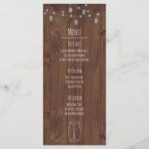 Menu för Rustic Burk Twinkle Ljus