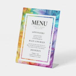 MENU-kort Etheral Bloom