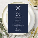 Menu-kort för andningsmonogram Bröllop Meny<br><div class="desc">Ett enkelt menykort för calligraphy bröllop i chic. Jag erbjuder en kostnadsfri anpassningstjänst. Om du har några frågor eller speciella förfrågningar kan du kontakta mig.</div>
