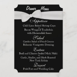 MENU-MENU för anpassade två sida vid BRÖLLOP Meny