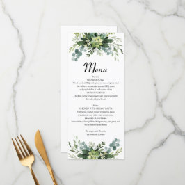 Menú Plano de vegetación Meny