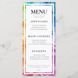 MENU + underbar text Etheral Bloom Meny