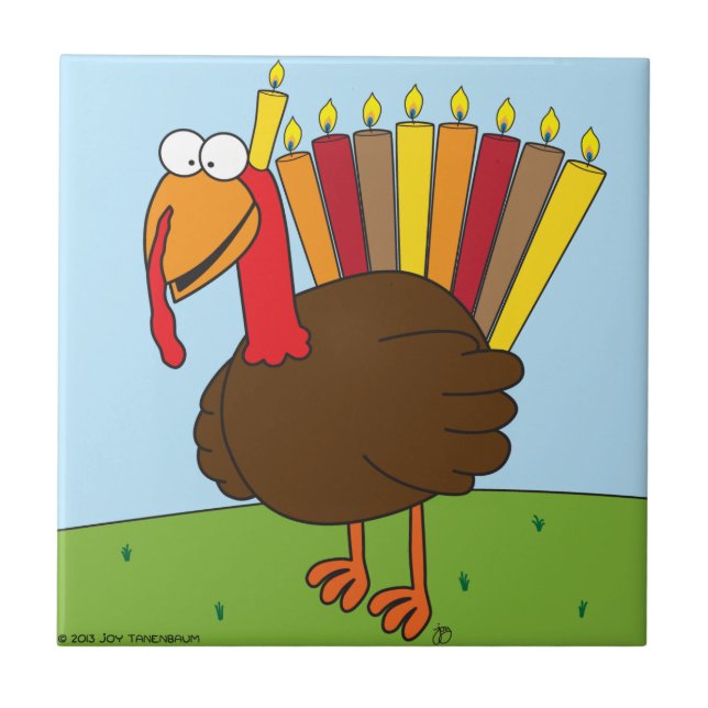 Menurkey belägger med tegel/Trivet Kakelplatta (Framsidan)