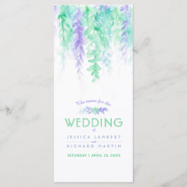 Meny blå kaskaderande grön vinranke konst vattenfä