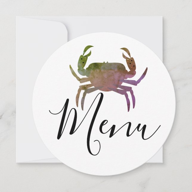 Meny för Boil Seafood Beach WedRound (Framsida)