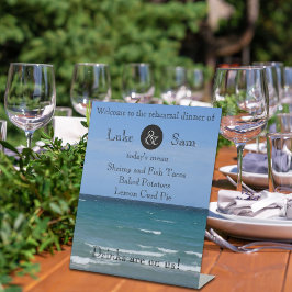 Meny för förnyelse av behållare för Ocean View Bea