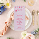 Meny för Modern minimal Lila och Magenta Bröllop<br><div class="desc">Designad att samordna med för "Bright" Wedding-inbjudningssamlingen. Om du vill ändra information klickar du på Information. Om du vill flytta texten eller ändra storlek, teckensnitt eller färg klickar du på Redigera med Design Verktyg. Visa samlingslänken på den här sidan om du vill se alla matchande objekt i den här vackra...</div>