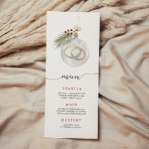 Meny för prydnadsföremål för vinterjul