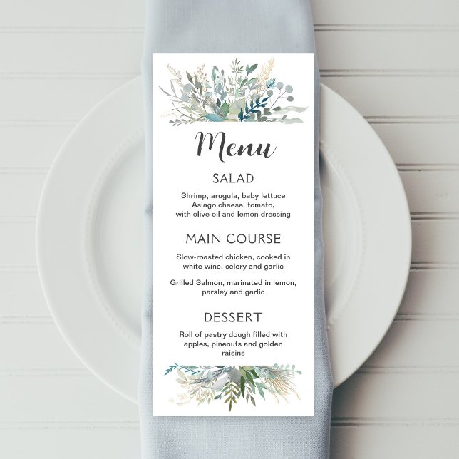 Meny Greenery (Skapare uppladdad)