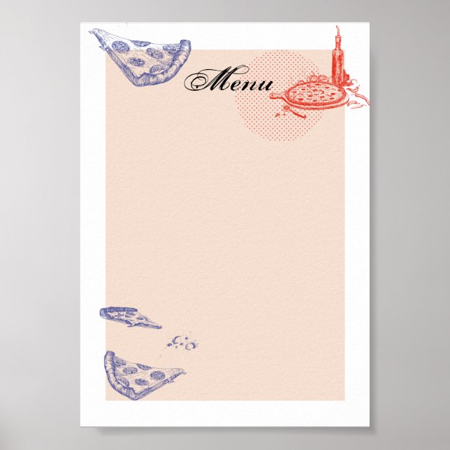 Meny Poster (Framsidan)
