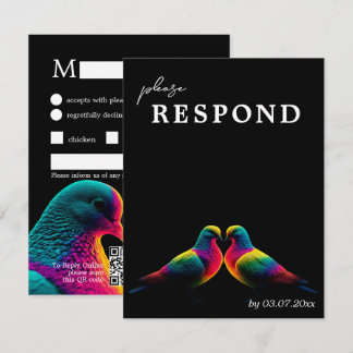 MENY + QR RSVP Doves of Promise
