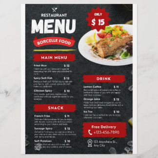 Menyer Menus Flyer