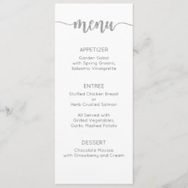 Menykort, Bröllop-meny, Middag, Lunch Meny
