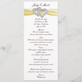 Menykort för anpassningsbar Lemon-hörn Meny