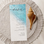 Menykort för bröllopsbröllop för sommarströ meny<br><div class="desc">Menykort för minimalistiskt Elegant-menu-kort för kustbussar | Modern Menu,  Bröllop Middag Menu,  Rustic Låt oss Eat Bröllop Middag och Drinks Menu,  Enkelt calligraphy Rustic Bröllop Menus Bröllop Menus,  Rustic Bröllop Menu,  Bröllop Bord Menu</div>