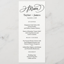 Menykort för speciell Dag EDITABLE FÄRG Bröllop Program