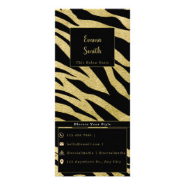 Menyn Anpassade Beauty Services Reklamkort