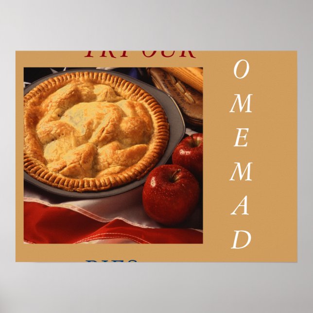 MENYN APPLE PAJ ART POSTER (Framsidan)
