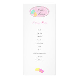 MENYN CUTE Macaron Business Rack Card Reklamkort