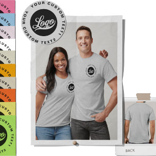 Menyn färg, Business logotyp Swatt Women Manar Grå T Shirt